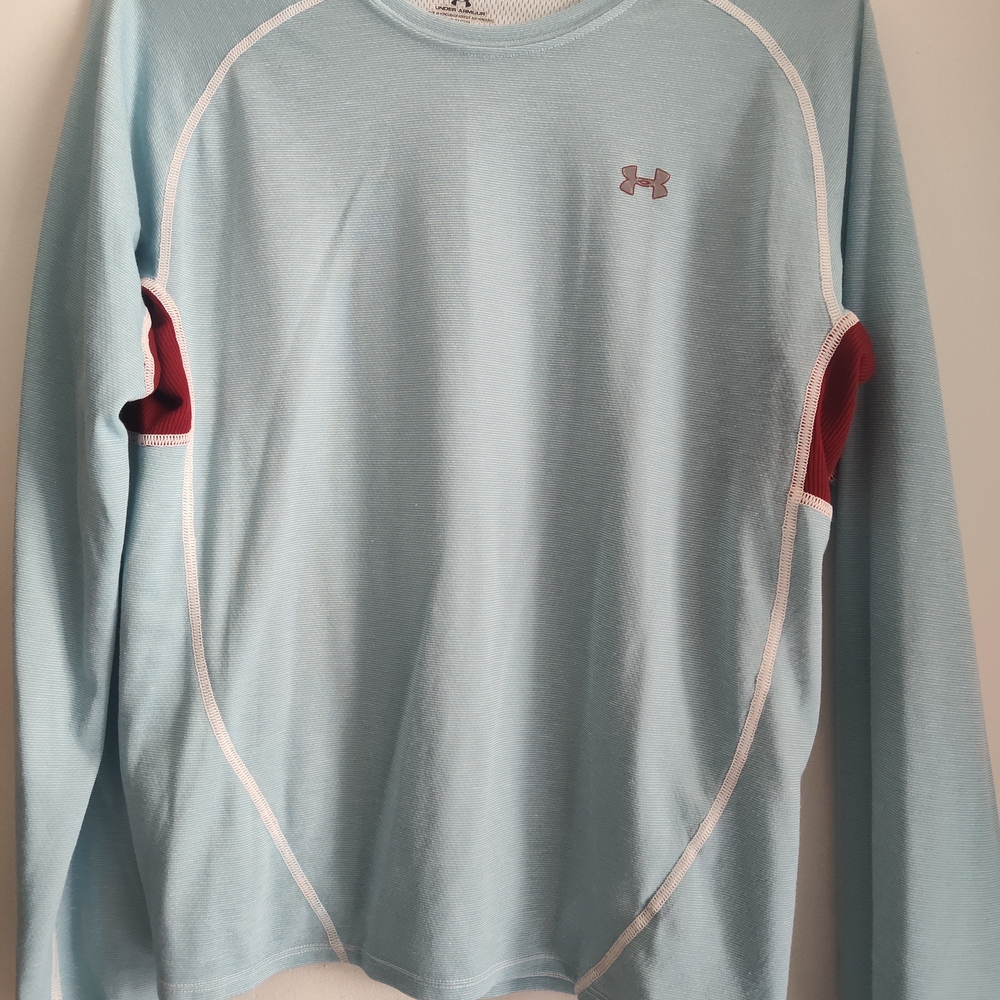 Under Armour Light Blue Long Sleeve Shirt